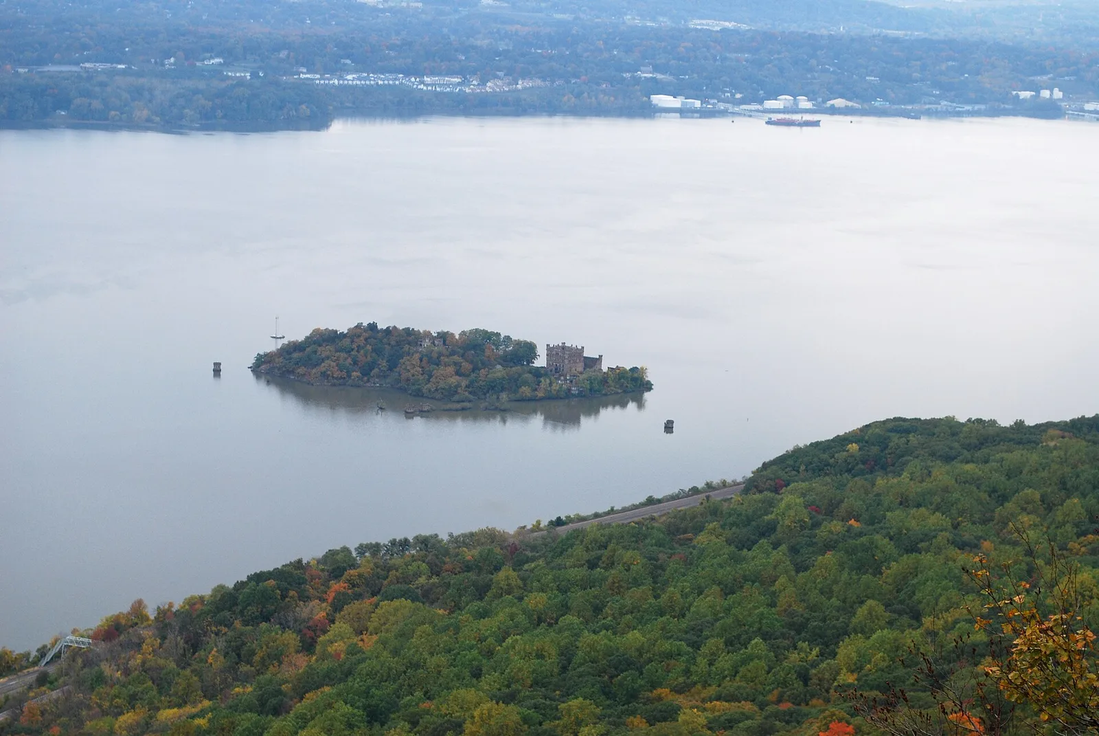 Bannerman Castle on Pollepel Island, a Orange County, NY landmark