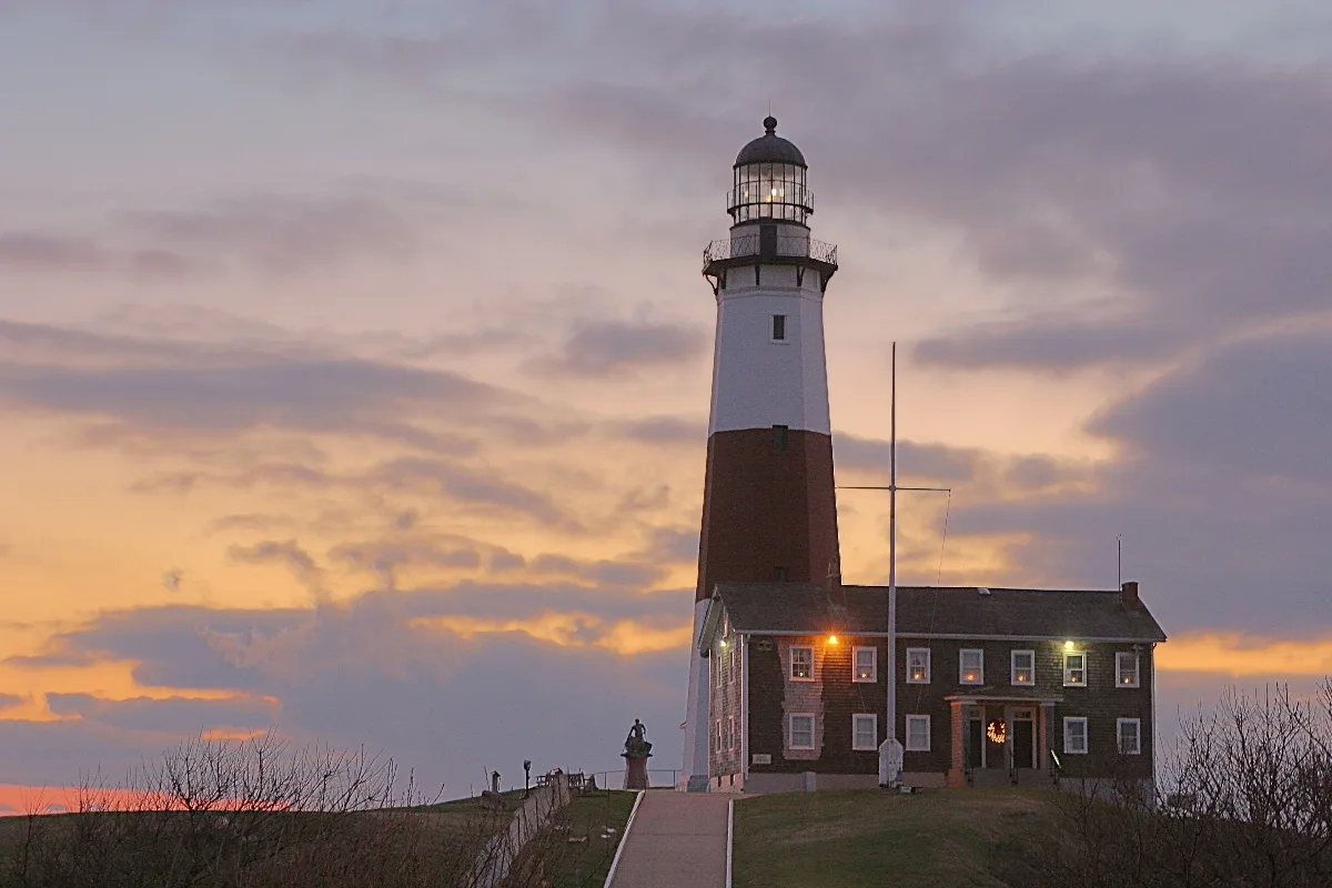 Montauk Point Lighthouse, a Suffolk County, NY landmark